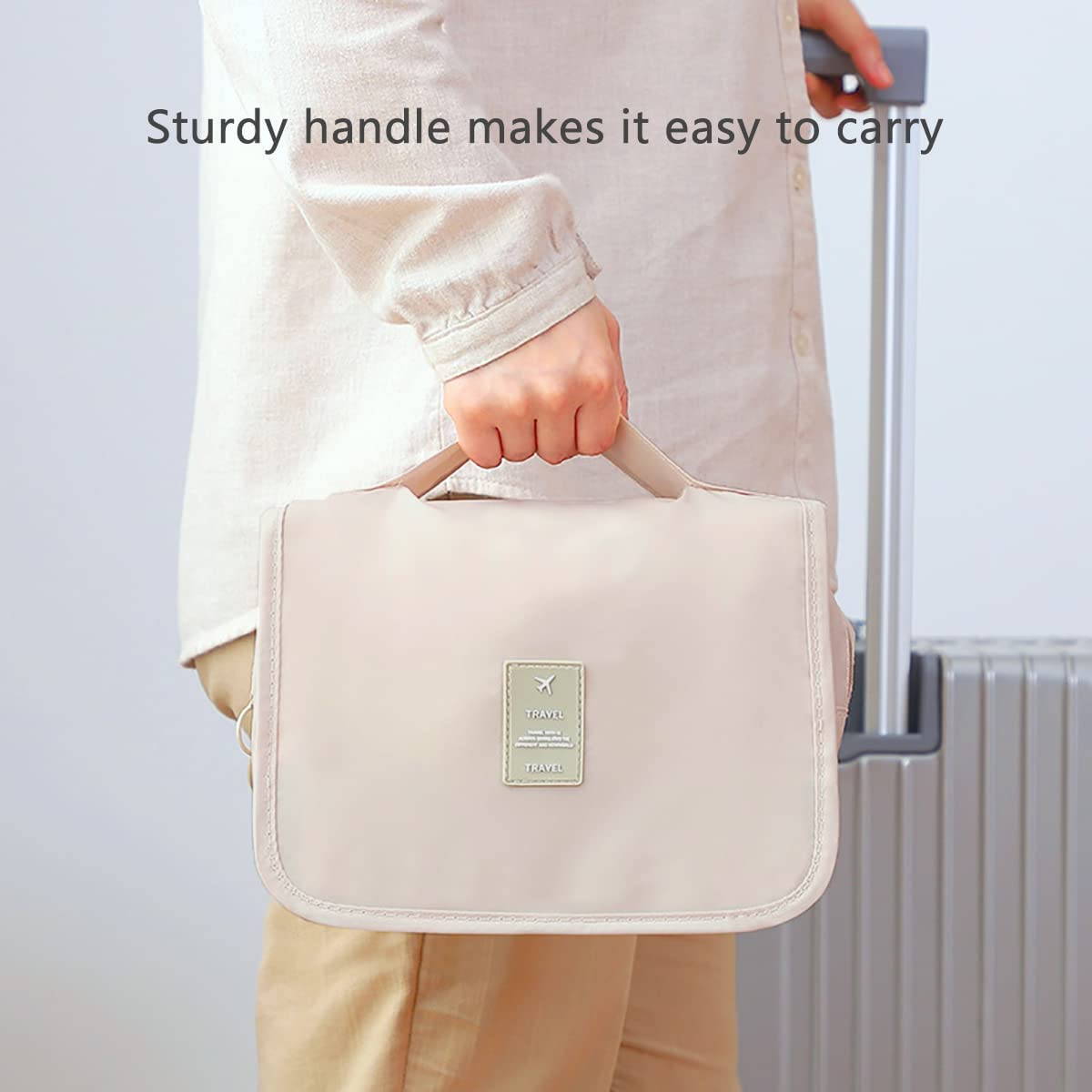 Cosmetic Pouch (Matte Beige)