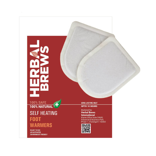 Foot Warmers Heat Pouch - Self Heating Warmer - Long Lasting Natural Safe and Odorless Single Use Air Activated Heat Packs for Feet, Up to 10 Hours of Heat - 5 Pairs