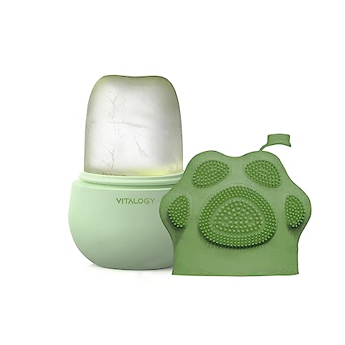 Face Ice Roller for Massage - Naturally Tone and Tighten Skin, De-puff Eye Bags, Add a Healthy Glow Cryotherapy Enhance Skin Elasticity