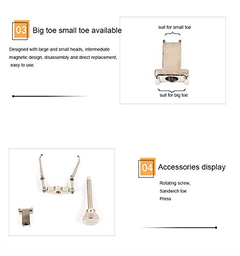 Ingrown Toenail Correction Tool with CASE | Feet Toe Nail Pedicure Corrector Lifter Fixer Toe Nail Straightener Tool & Helps Treatment for Nail Fungus | Toe Nail Correction Tool - GOLD