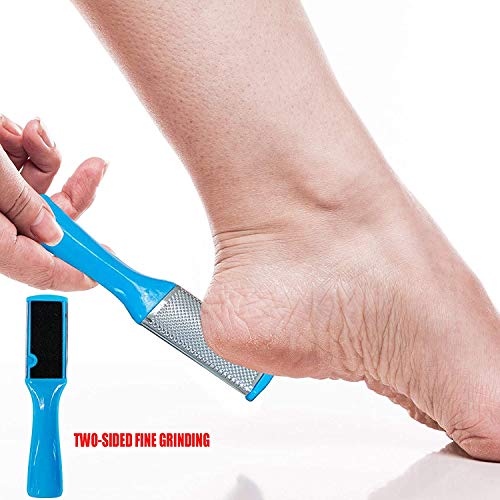 Pedicure Tools for Feet - 8 in 1 Pedicure Kit | Foot Scrubber for Dead Skin, Callus Remover, Foot Scraper, Foot File, Pitchfork, Filer for Nail Repair - 1 Set
