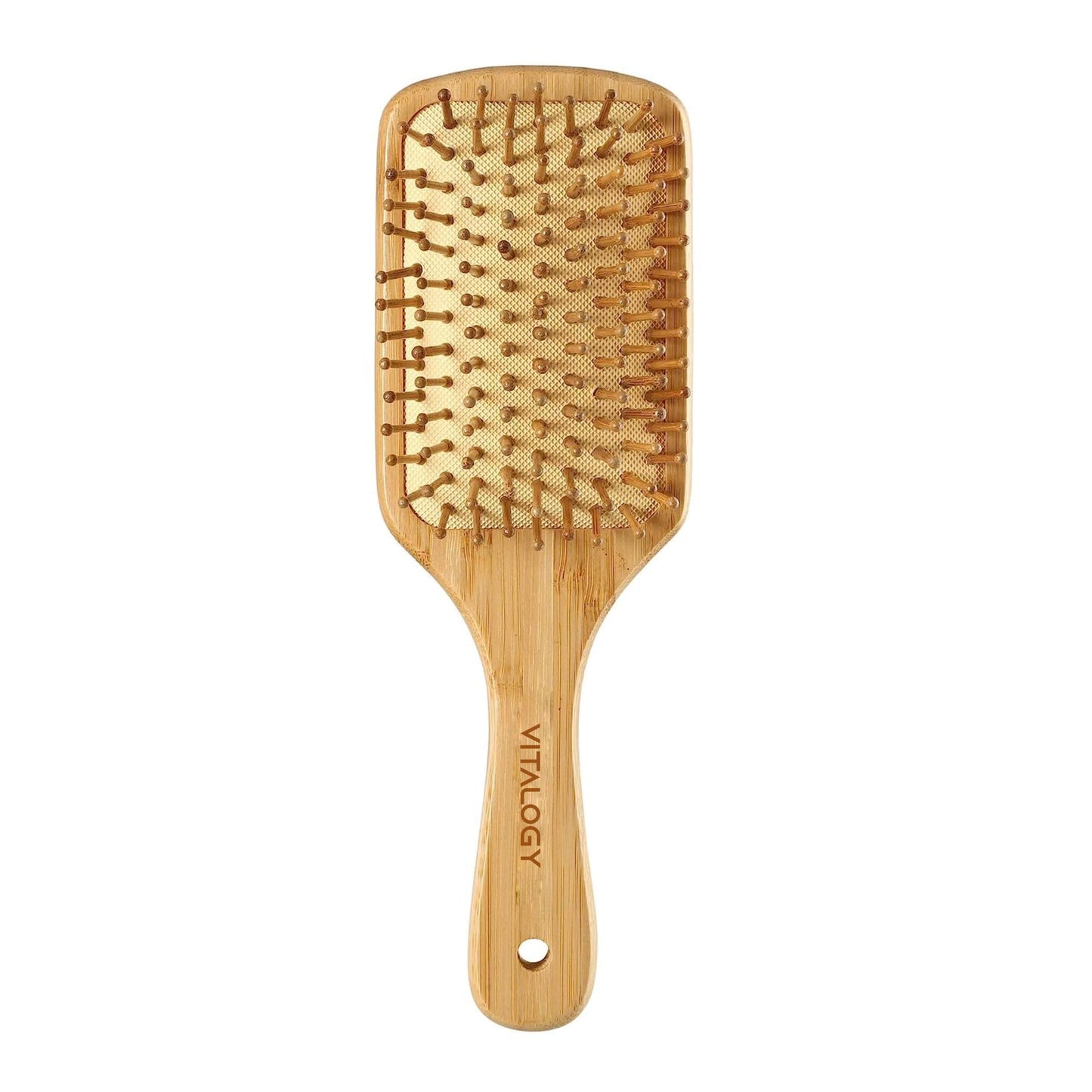 Bamboo Hair Brush for Hair Growth - Eco Friendly Hair Brush Detangler for Massaging Scalp
