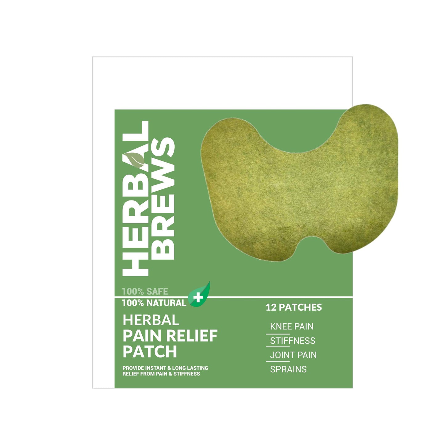 Knee Pain Patches (Specially Designed for Knee Joints) | 100% Safe & Natural | INSTANT RELIEF | NO SIDE EFFECTS