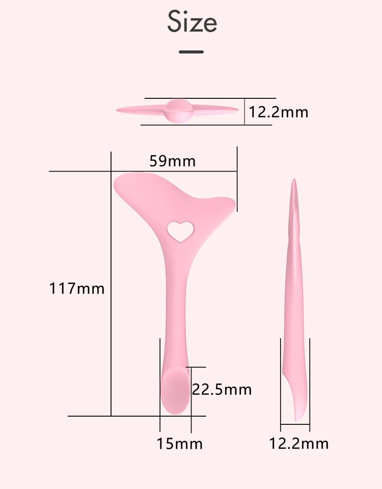 Eyeliner Stencil - Reusable Winged Eye Stencils Makeup Aid Tool, 3 in 1 Eyelash, Eyeshadow, Eyeliner Applicator Guide Tool for Makeup