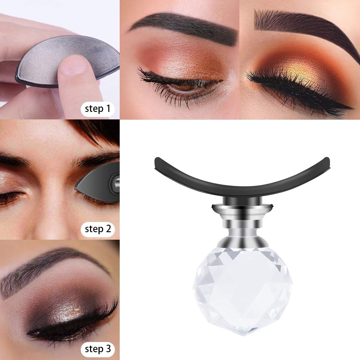 Eyeshadow Stamp Crease - Makeup Draw Tools for Precise Eyeshadow in seconds